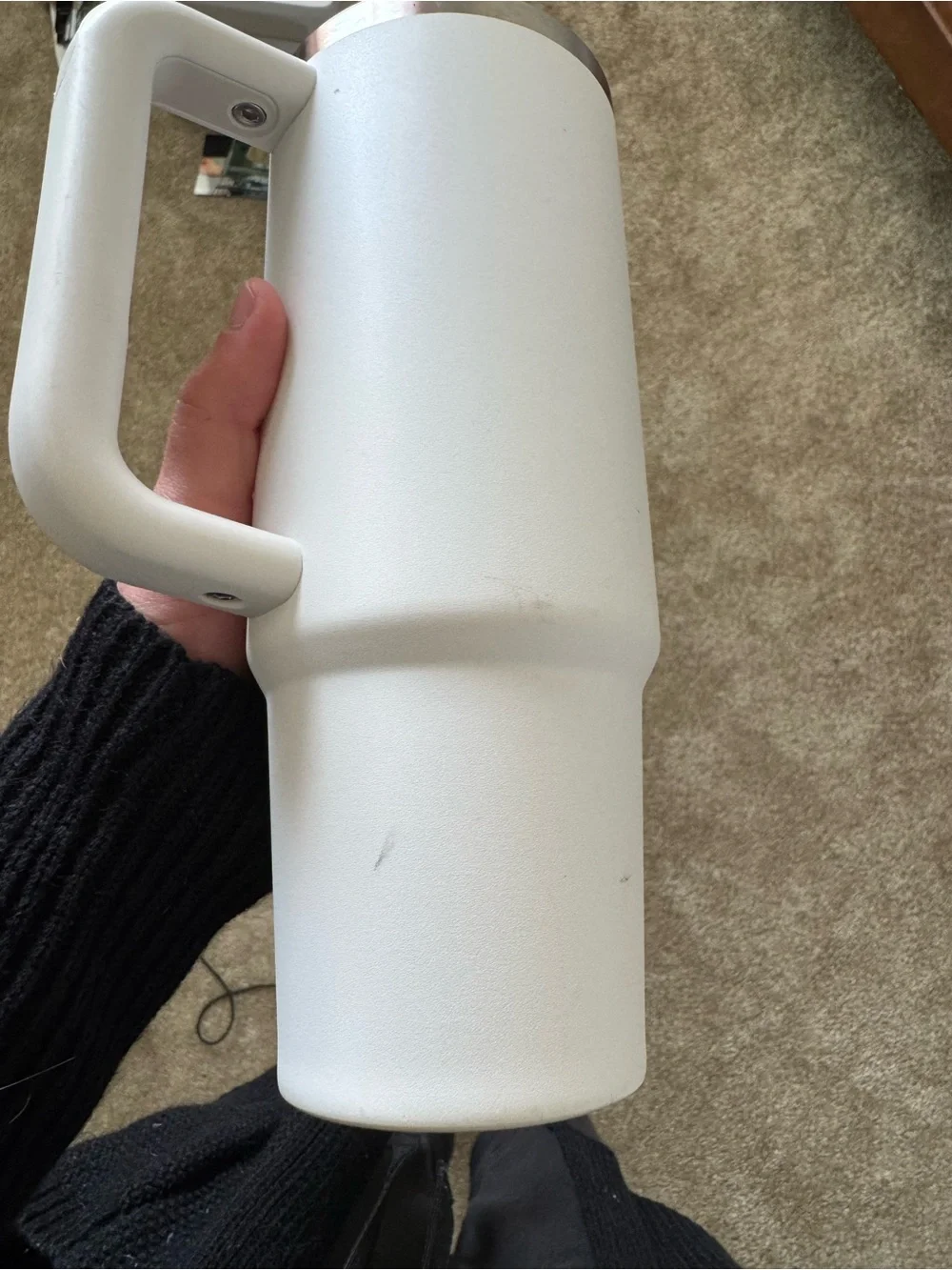 White Stanley Cup (No Lid)